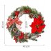 Springos Vianočný veniec na dvere - 40 cm