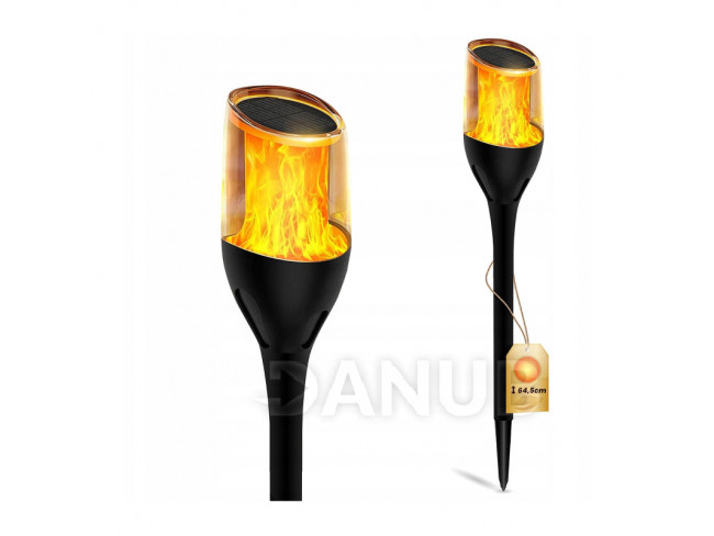 Solárna záhradná LED lampa, Flame Effect, IGNIS LUMILED