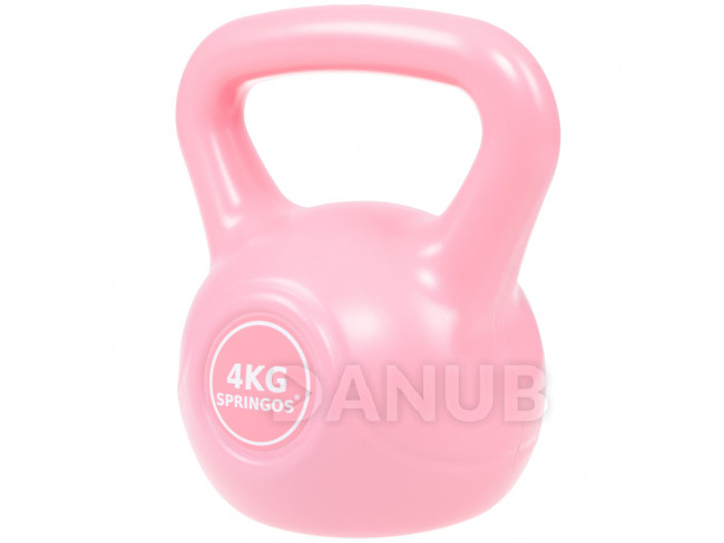 Kettlebell ružový 4kg