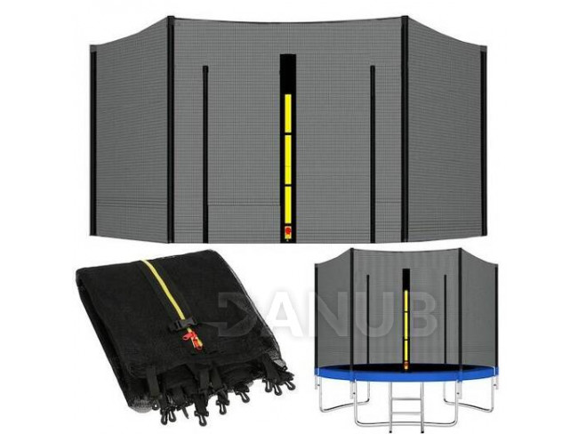 Vonkajšia sieť na trampolínu - 6 stĺpikov - 180-183 cm