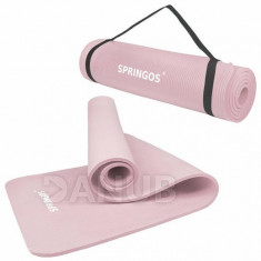 Univerzálna Fitness Yoga podložka 183cm x 60 x 1- ružová 